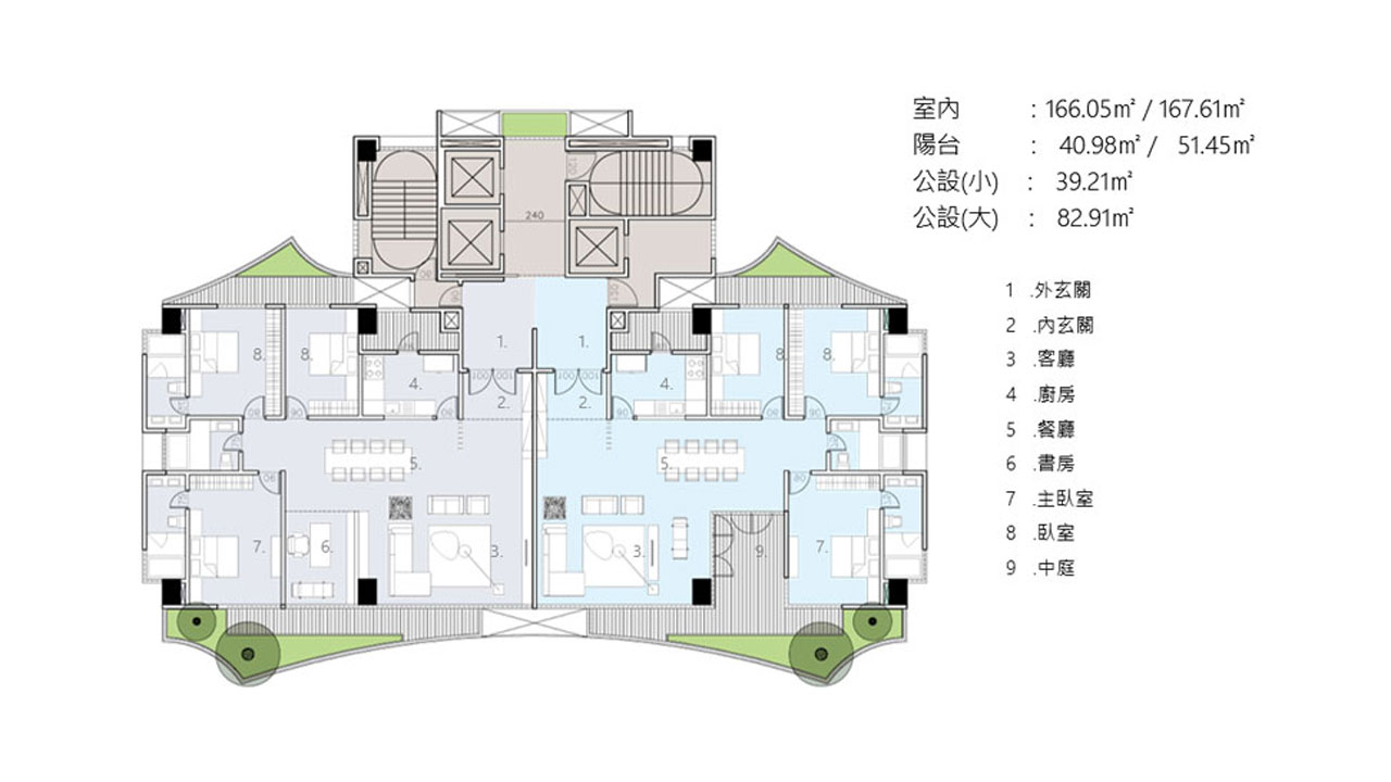 紡織大樓 都更案-平面圖
