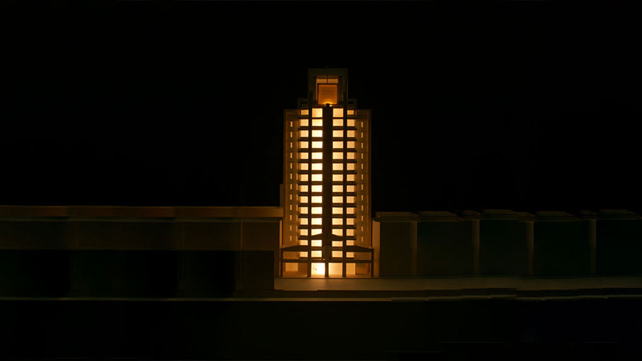 幸福段集合住宅-模型