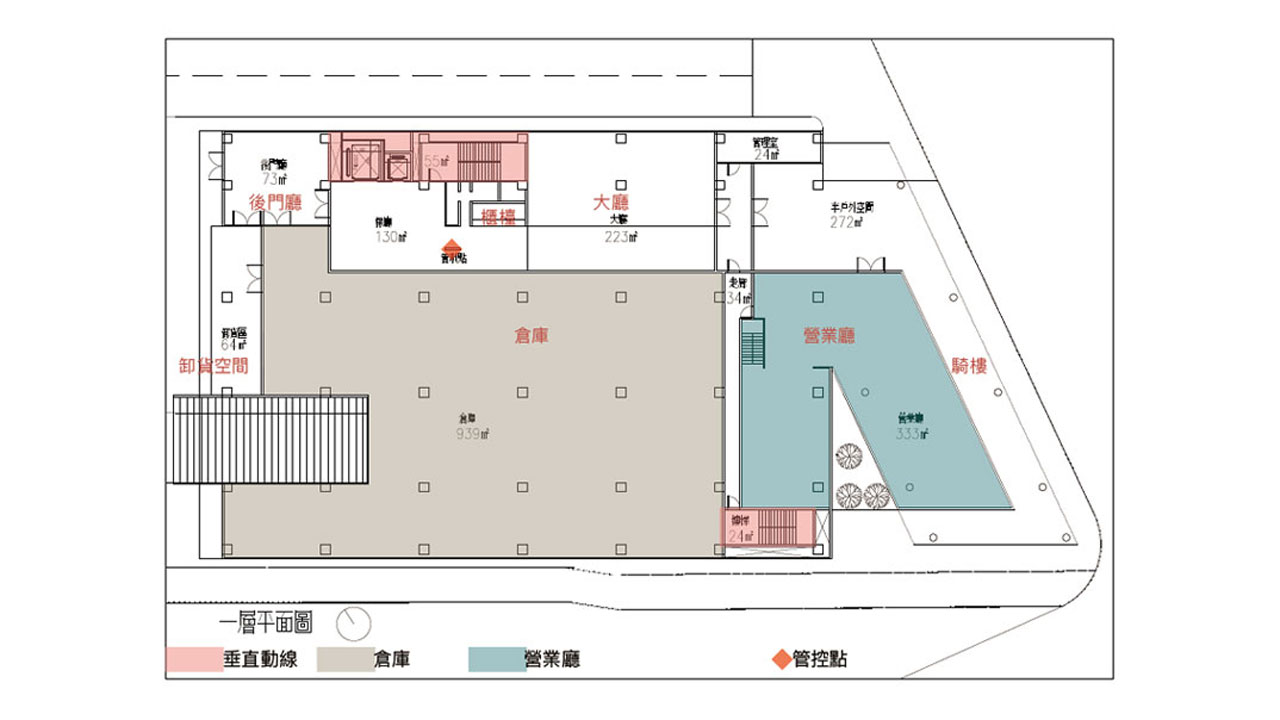 板信商銀數位金融園區-平面圖