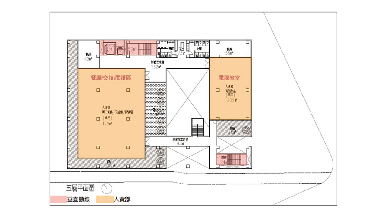 板信商銀數位金融園區-平面圖