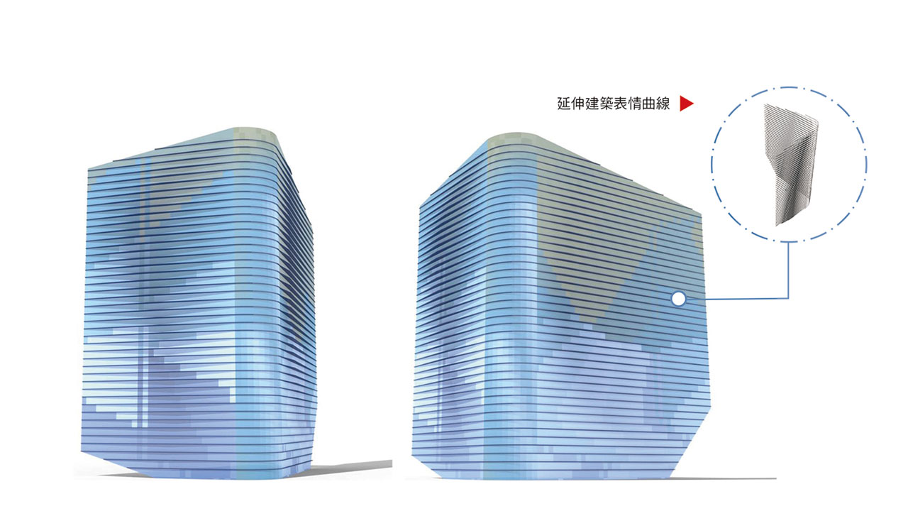 中華電信機房商業大樓-參數化設計